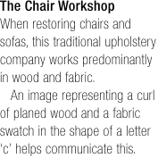 The Chair Workshop 
