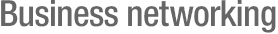 business networking
