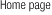 Home page